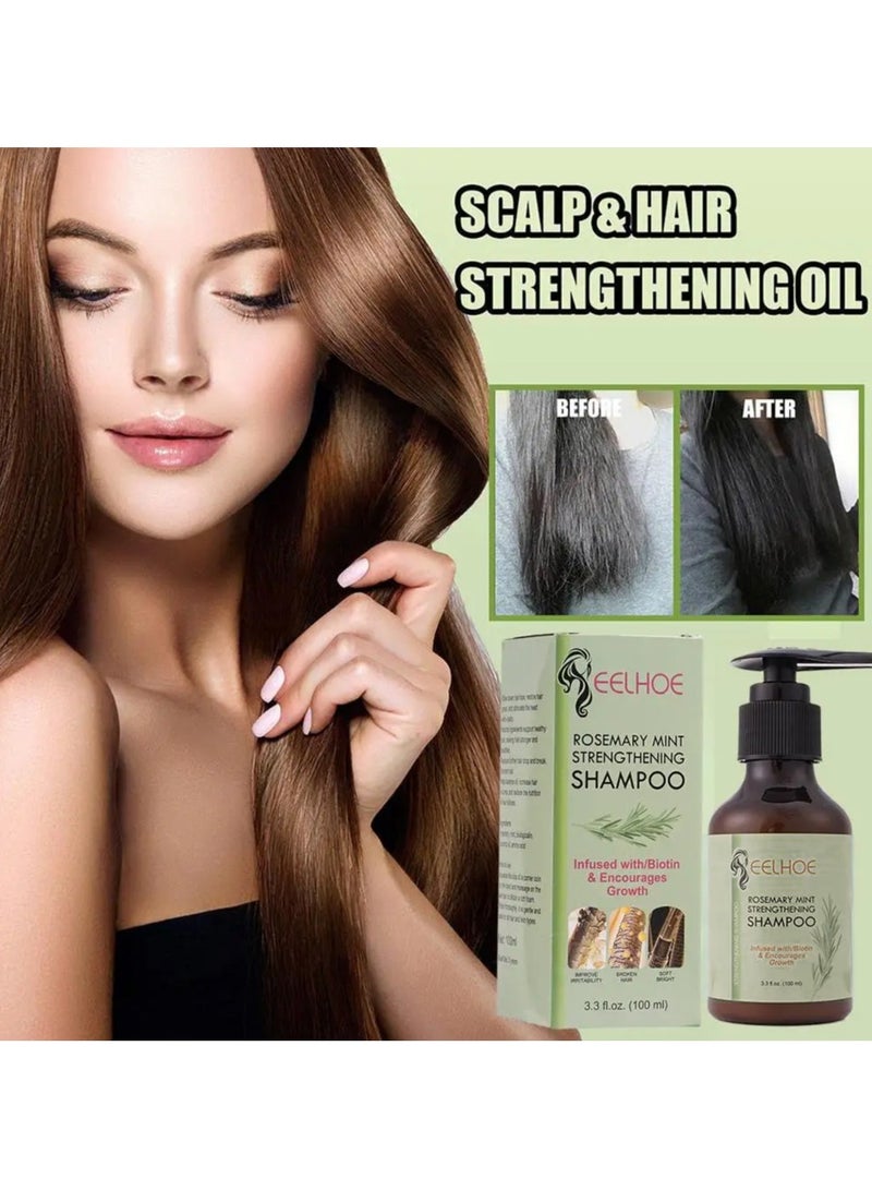 إيلهو شامبو بخلاصة النعناع وإكليل الجبل لتكثيف الشعر 100 مل - Image 2