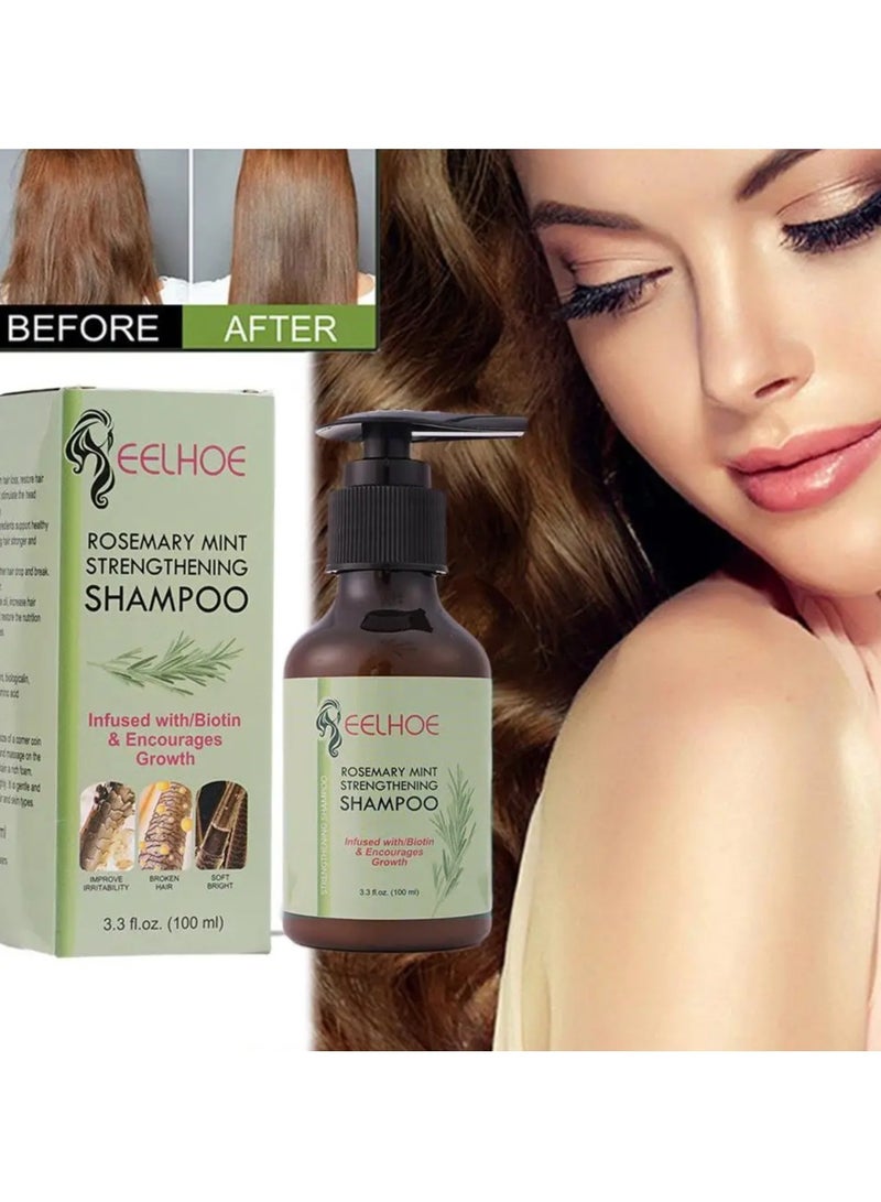 إيلهو شامبو بخلاصة النعناع وإكليل الجبل لتكثيف الشعر 100 مل - Image 3