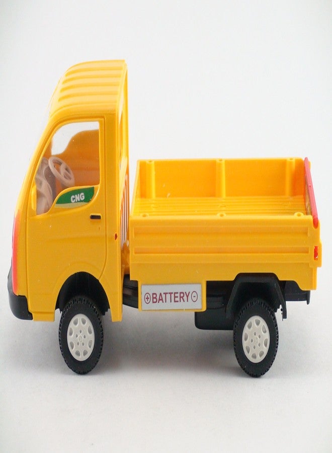 Centy Toys A Model Of Tata Ace CNG Cargo (Mini Truck)-From (Kidsshub) 13.7 X 5.3 X 6.4 cm, Weight: 160 g ( Yellow) - Image 5