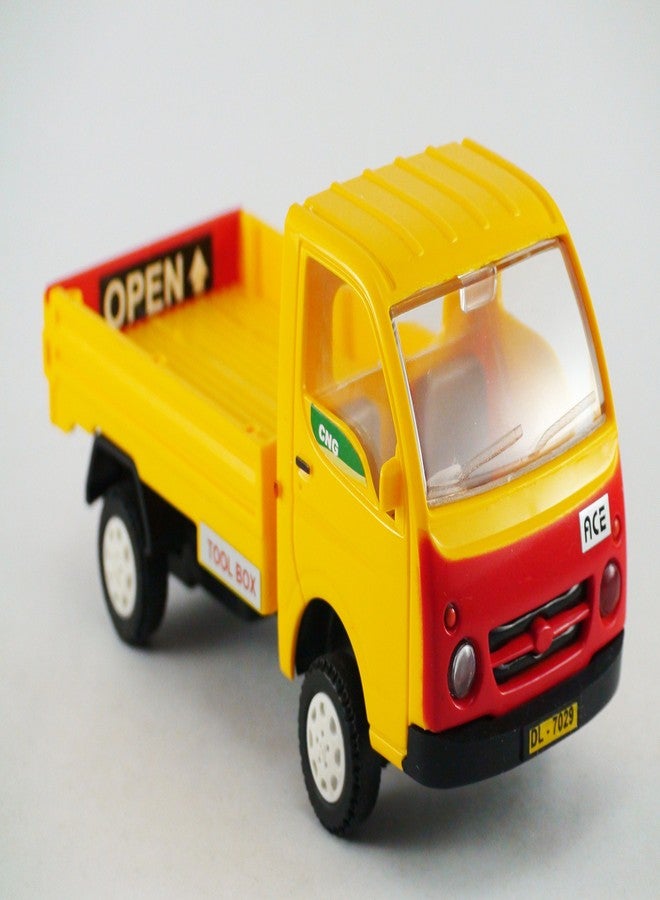 Centy Toys A Model Of Tata Ace CNG Cargo (Mini Truck)-From (Kidsshub) 13.7 X 5.3 X 6.4 cm, Weight: 160 g ( Yellow) - Image 1
