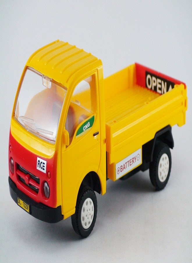 Centy Toys A Model Of Tata Ace CNG Cargo (Mini Truck)-From (Kidsshub) 13.7 X 5.3 X 6.4 cm, Weight: 160 g ( Yellow) - Image 2
