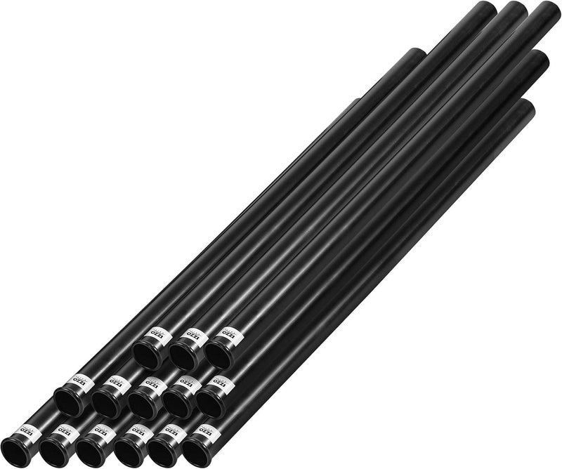 Izzo Golf Black Plastic Golf Club Tube - Image 1