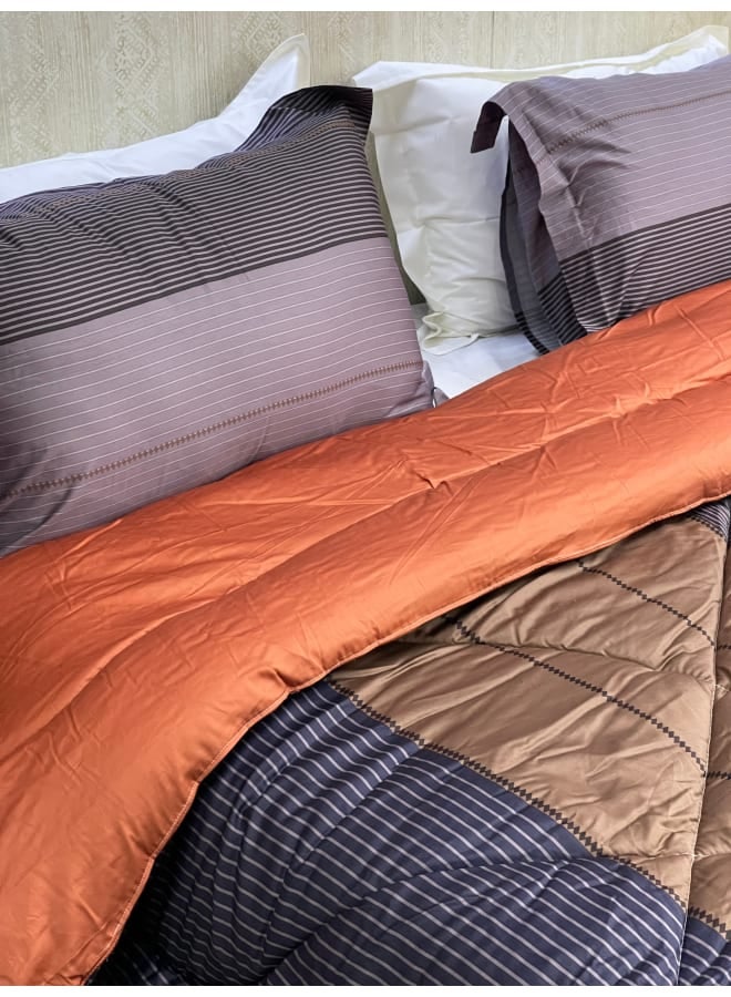 موني هوم طقم كفر لحاف قطن ستان
 3ق
 فتله 60 - Image 1