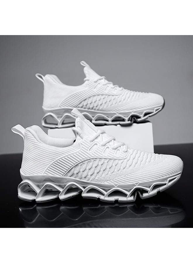 Men Sports Running Shoes Athletic Walk Breathable Comfortable Lightweight Casual Non-Slip Sneakers for Gym Workout Daily Wear - Image 4