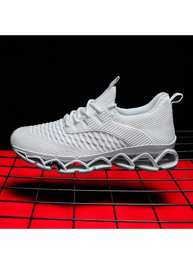 Men Sports Running Shoes Athletic Walk Breathable Comfortable Lightweight Casual Non-Slip Sneakers for Gym Workout Daily Wear - Image 3
