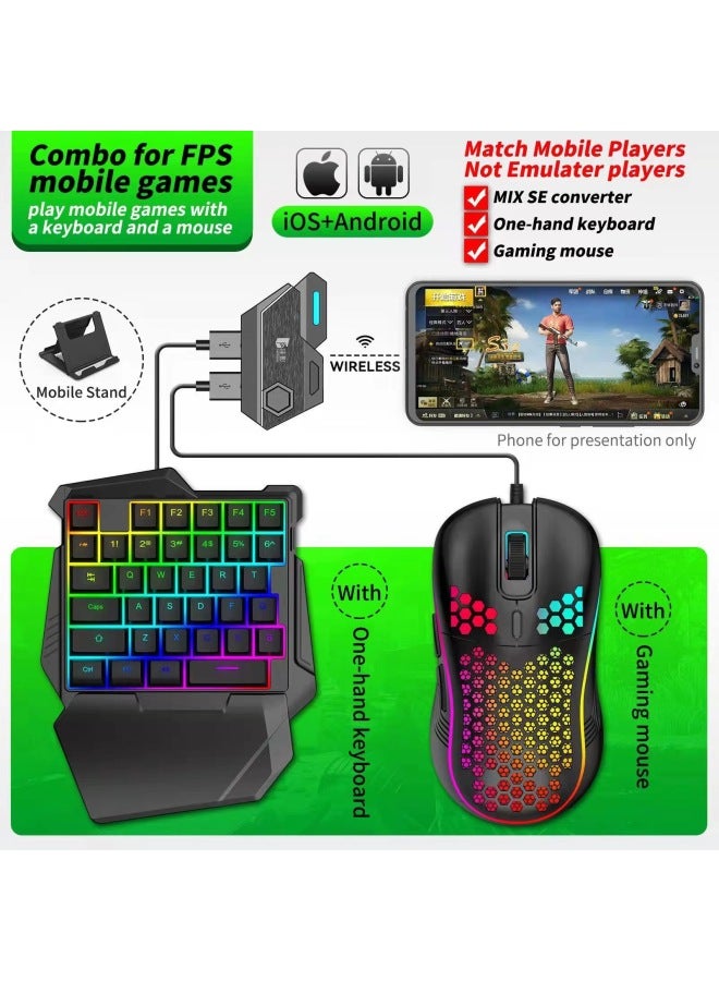 Gamwing MIX SE Mix ELITE Mix Pro Chicken Throne Keyboard Mouse Converter-Product Color:Mix SE With Suit