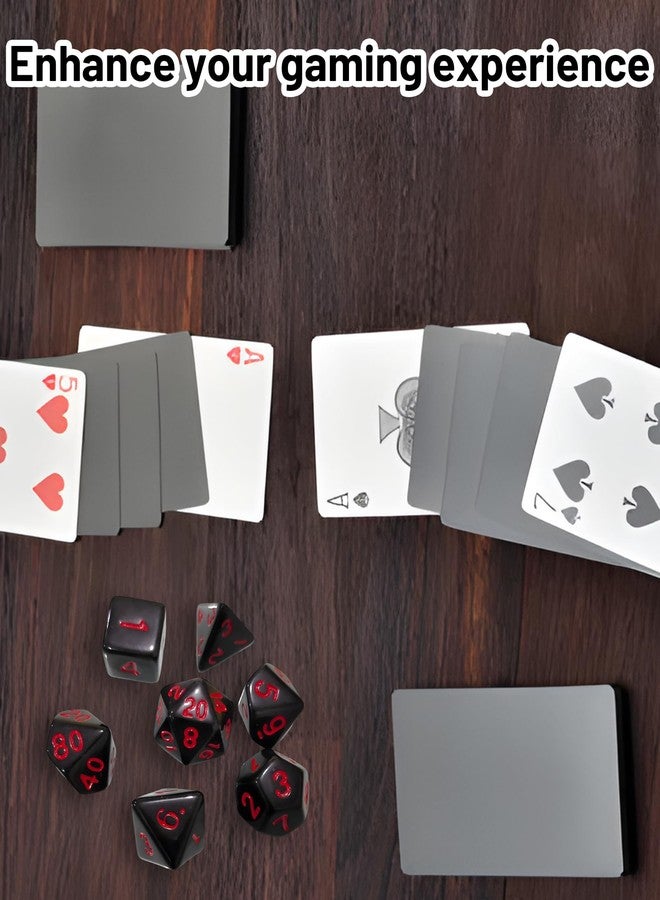 7 قطع من النرد متعدد الأوجه، نرد متعدد الأوجه لألعاب تقمص الأدوار، D4 D6 D8 D10 D12 D20 للنرد ذي الأوجه، ملحقات ألعاب الطاولة - Image 5