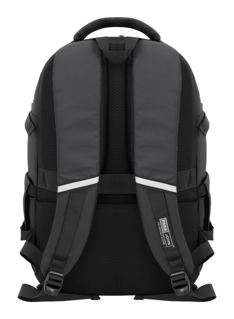 Parajohn Trekcore PJBP6759 19 Inch Polyester Backpack Bag With Trolley Sleeve & Back Pocket, 31x12x48 cm - Image 5