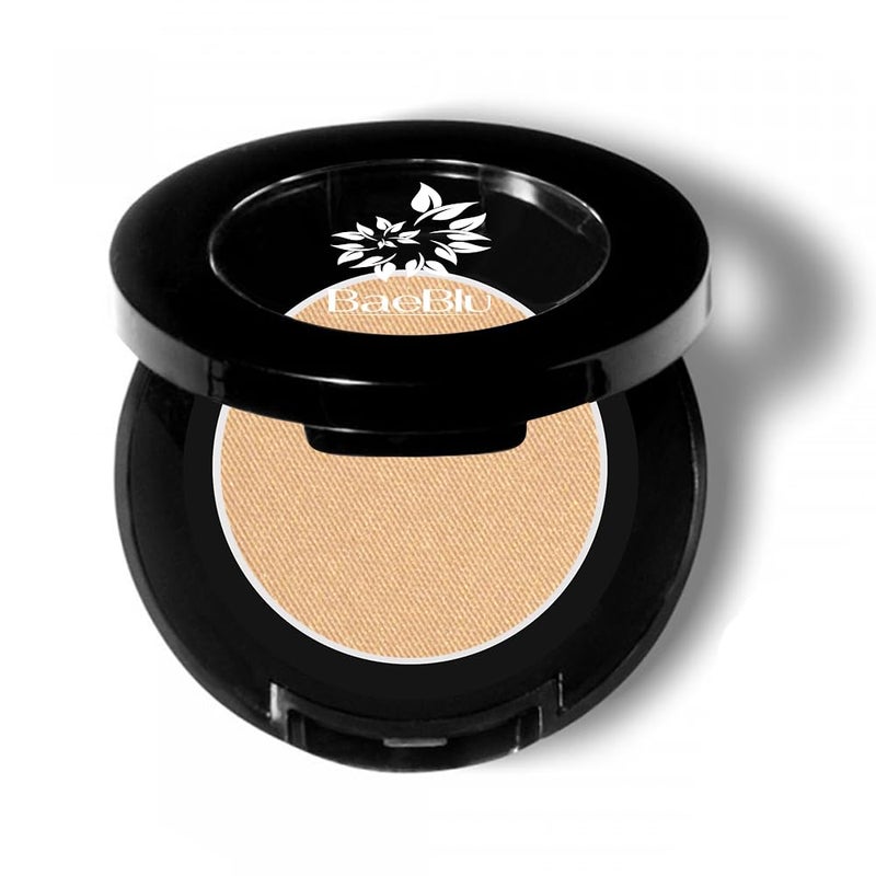 BaeBlu Hypoallergenic Eyeshadow Organic 100% Natural Finely Pressed Velvety Smooth Powder, Made in USA, Solar Flare