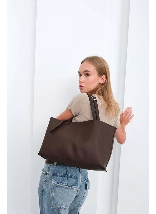 Shule Bags  Joli Everyday Shoulder Bag Coffee. for Women | Best Price UAE
