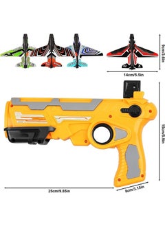 TOY GARDEN Catapult Airplane Toy Set with 8 Glider Planes - Outdoor Ejection Game for Boys Ages 4-8, Perfect Gift for Kids  - Image 2
