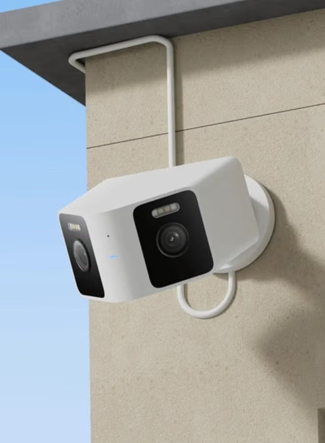 Xiaomi Outdoor Camera CW100 Dual | 2K 3MP Outdoor Security Cameras with Dual Lenses, Color Night Vision, 360° Pan-Tilt, AI Human Detection, IP66 Weatherproof, 2.4GHz WiFi - Image 2