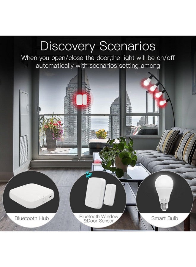 MOES MOES Tuya Hub Link Fingerbot to Wi-Fi (Support 2.4GHz) Compatible with Alexa, Google Home, IFTTT and Timmer Control, One Gateway Can Connect Multiple Fingerbots - Image 2