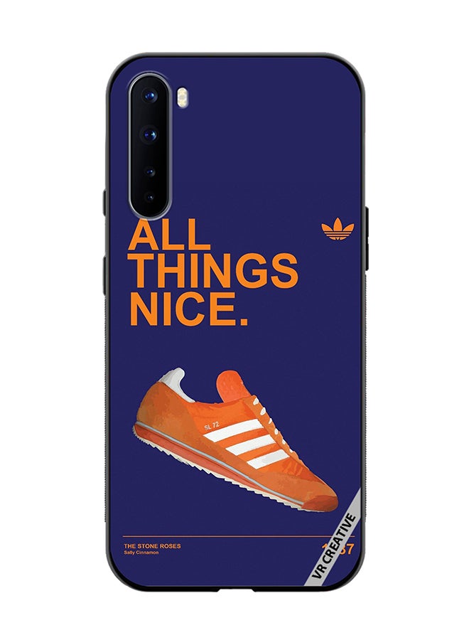VR CREATIVE Protective Case Cover For OnePlus Nord All Things Adidas Design Multicolour - Image 1