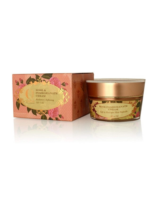 OHRIA Ayurveda Rose & Pomegranate Cream Radiance & Softening 50G - Image 1