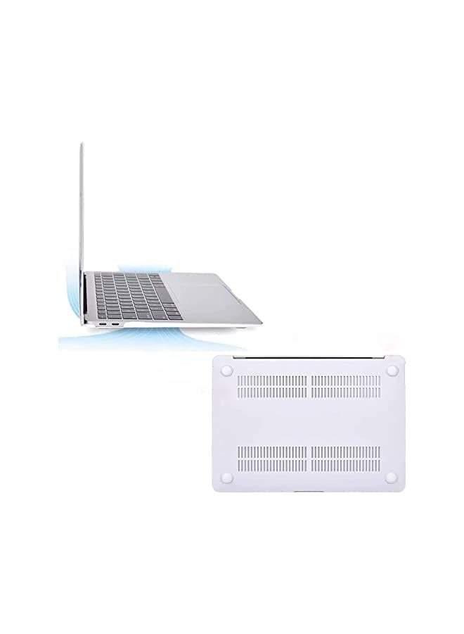 Mosiso Compatible with MacBook Air 13 inch Case 2022 2021 2020 2019 2018 Release A2337 M1 A2179 A1932 Retina Display, Plastic Pattern Hard Case&Keyboard Cover&Screen Protector, World Map White Base - Image 3