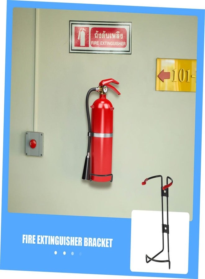 بارتي كينج دوم PartyKindom 2 قطعة من دعامات التثبيت على الحائط شديدة التحمل مع مسامير لحاملات طفايات الحريق للسفن والمصانع والمكاتب والمستودعات والمركبات والمنازل - Image 3