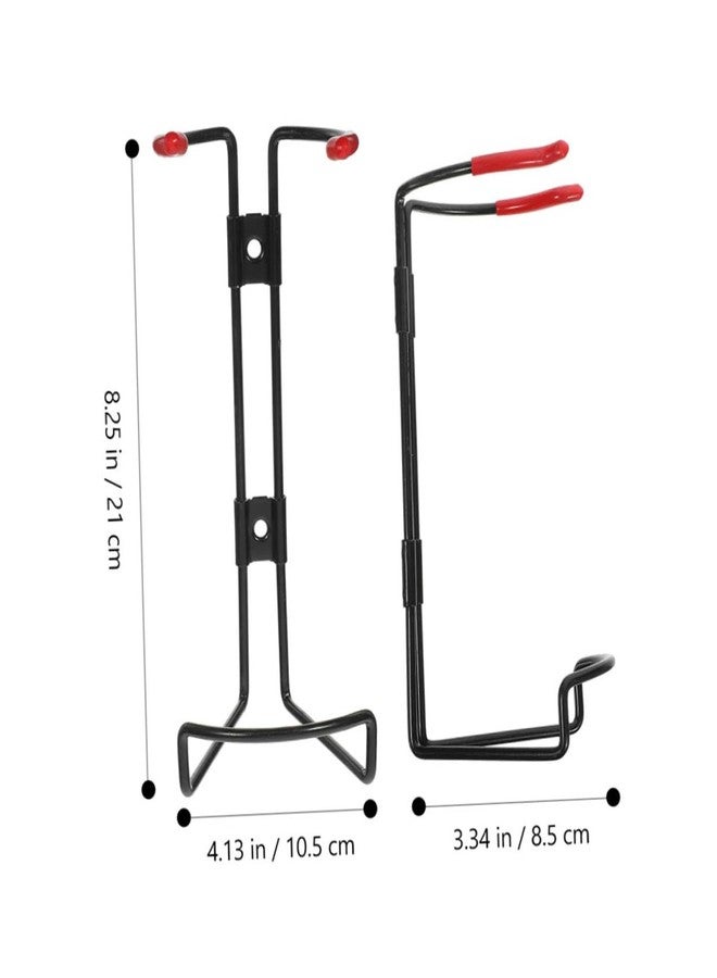 بارتي كينج دوم PartyKindom 2 قطعة من دعامات التثبيت على الحائط شديدة التحمل مع مسامير لحاملات طفايات الحريق للسفن والمصانع والمكاتب والمستودعات والمركبات والمنازل - Image 2