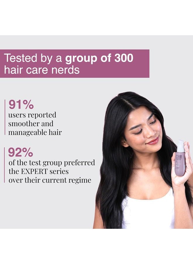 BARE ANATOMY Expert Ultra Smoothing Hair Serum | Smoothens, Repairs and Strengthens Hair | For damaged, dull hair | 100 ml - Image 3
