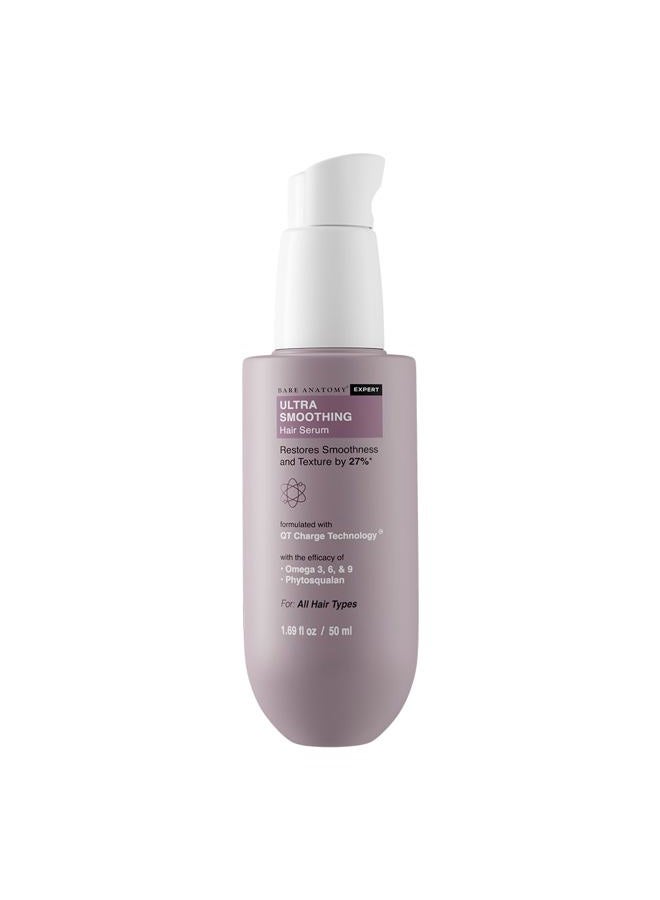 BARE ANATOMY Expert Ultra Smoothing Hair Serum | Smoothens, Repairs and Strengthens Hair | For damaged, dull hair | 100 ml - Image 1