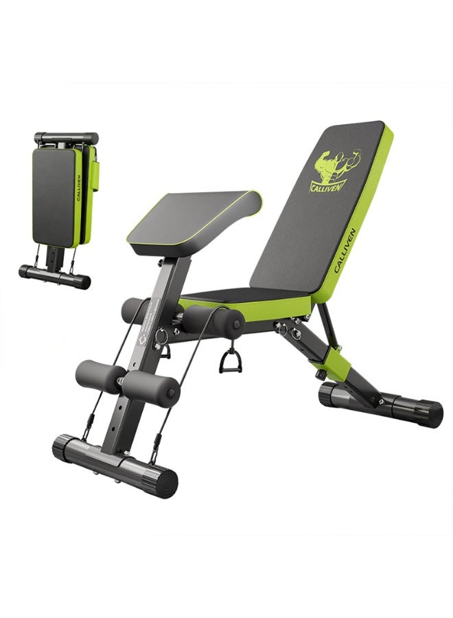 Calliven Multi Functional Fitness Chairs, Dumbbell Stools, Bench Presses, Home Sit Ups, Auxiliary Fitness Equipment, Folding Stools（with drawstring） - Image 1