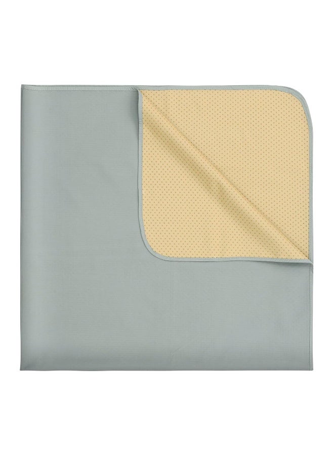 CLCROBD Splat Mat for Under High Chair/Arts/Crafts by CLCROBD, 51" Baby Anti-Slip Food Splash and Spill Mat for Eating Mess, Waterproof Floor Protector and Table Cloth (Gray) - Image 2