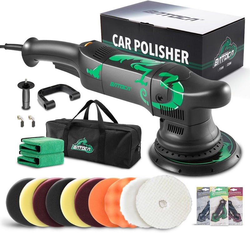BATOCA Dual Action Polisher, Auto Buffers and Polishers, DA Buffer for Car Detailing, 6 Inches and 700w Random Orbital ,6 Variable Speed with Polishing Pads for Waxing,Buffing,Sanding,Polishing - Image 1