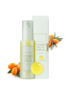 I'M FROM [I'm from] Vitamin Fruit Serum 1.01 Fl Oz | 74% Sea Buckthorn with 1032mg vitamin C, Glow, Smooth, Soft Skin, Light Texture, Korean vitamin c serum  - Image 1