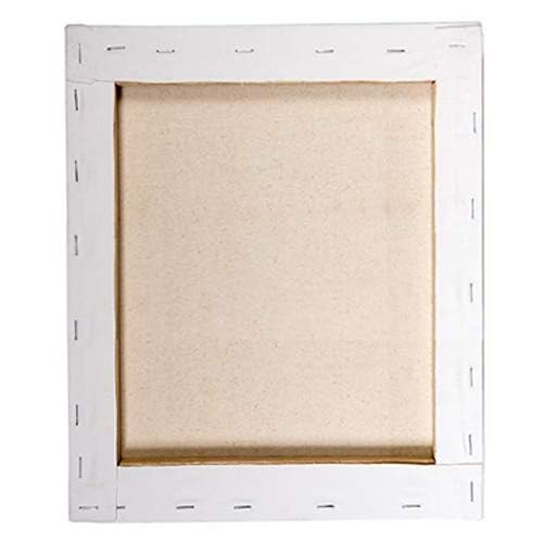 Homestrap 10 Oz Primed Cotton Pre Stretched Canvas with Wooden Frame 5 X 7 Inches - Pack of 6 - Image 4