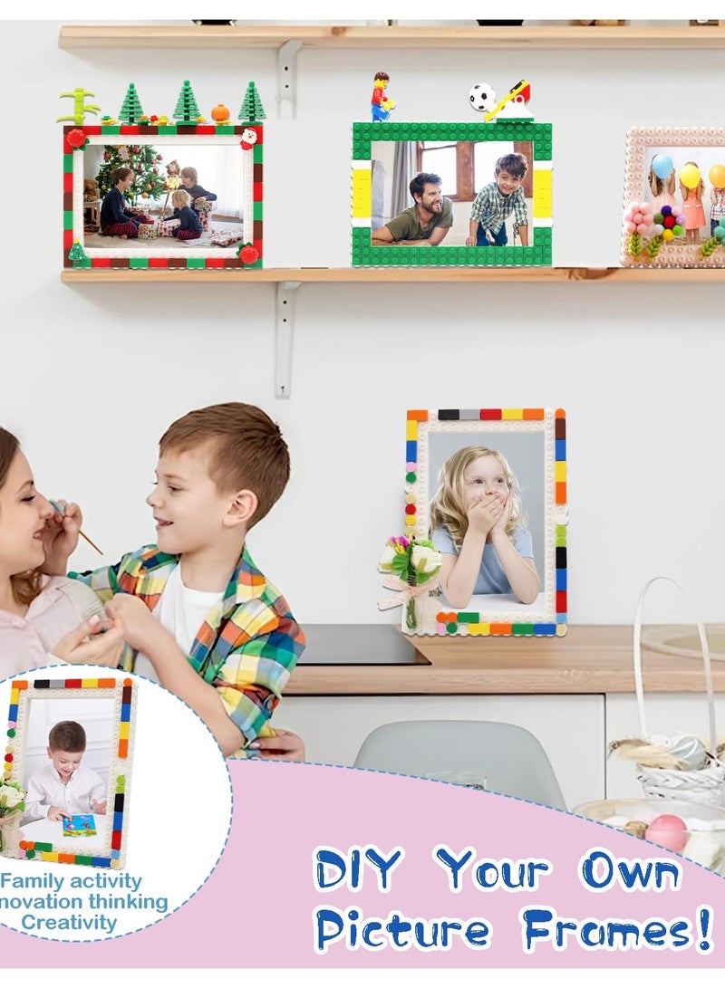 Zikra Kid Picture Frames Craft Kits, Create Your Own 4x6 DIY Block Photo Frames , Fun and Creative Art & Craft Gift for Boys and Girls Ages 6-8 - Image 3