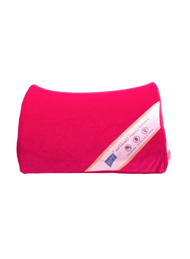 DPT Medical pillow with memory foam filling, Foam seat cushion, Pink Light, 34x30 Cm - Image 4