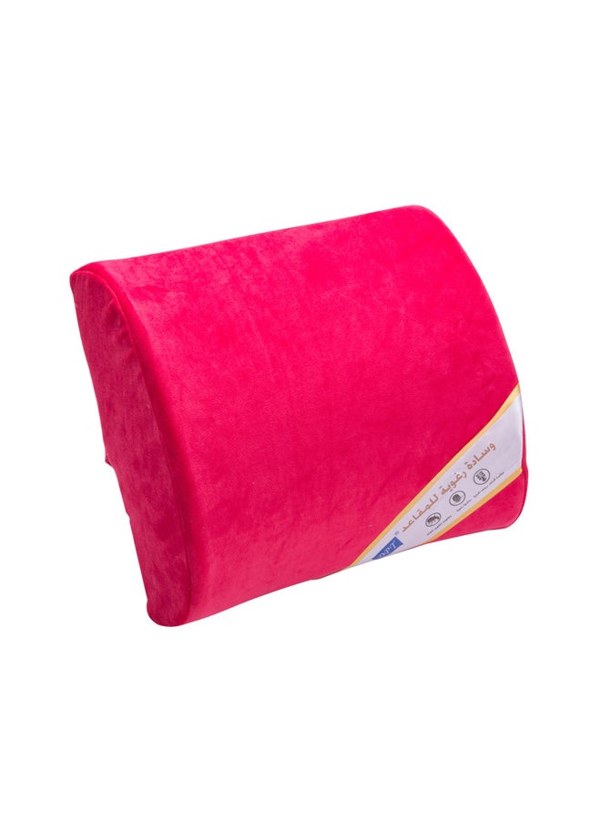 DPT Medical pillow with memory foam filling, Foam seat cushion, Pink Light, 34x30 Cm - Image 1
