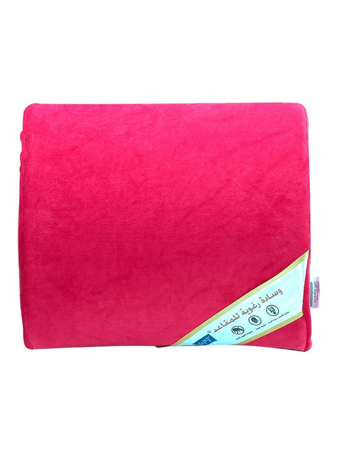 DPT Medical pillow with memory foam filling, Foam seat cushion, Pink Light, 34x30 Cm - Image 2