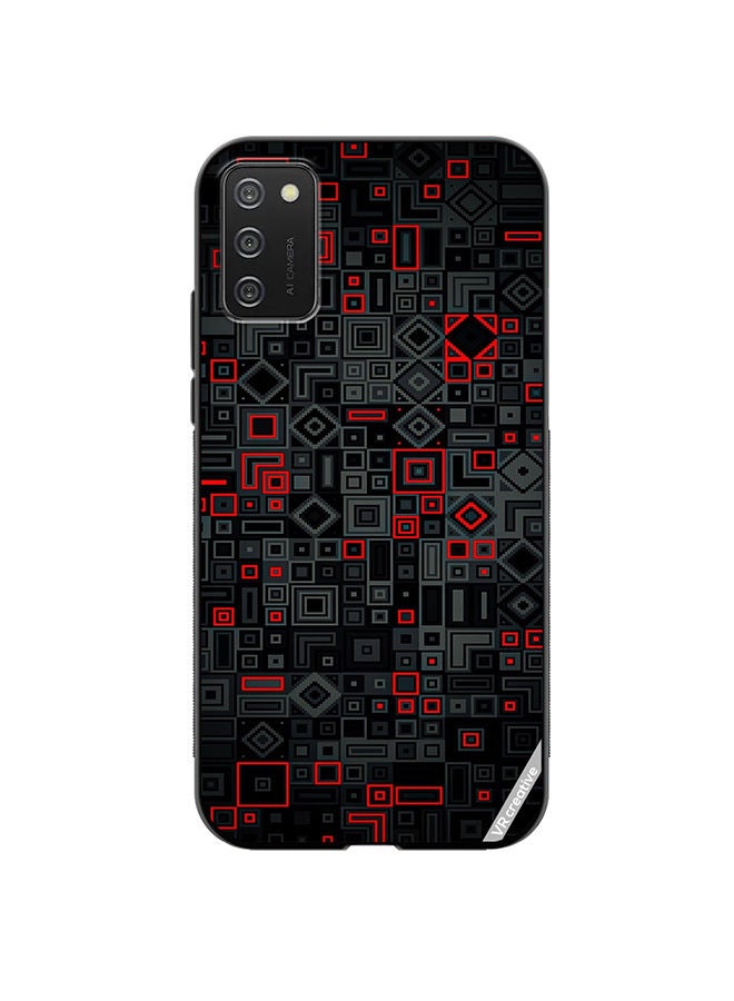 VR CREATIVE Protective Case Cover For Samsung Galaxy A03s Circuit Board Design Multicolour - Image 1