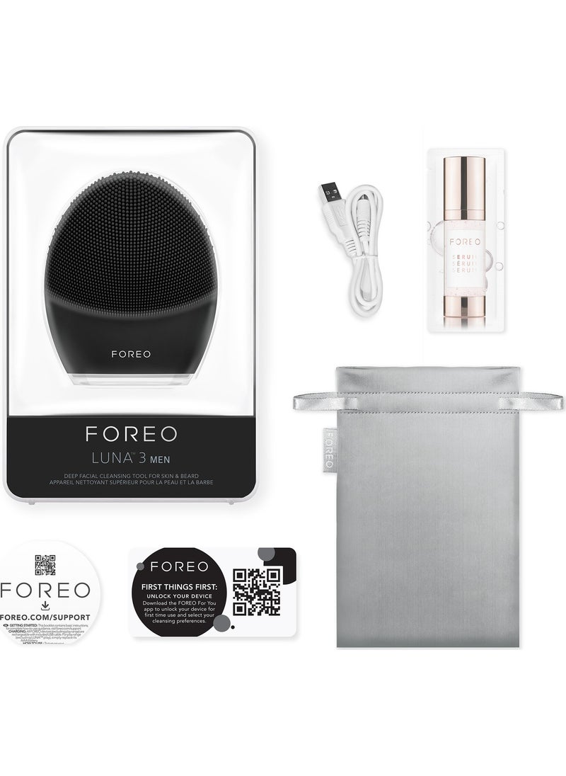 FOREO Luna 3 Men Face and Beard Cleansing Device  - Image 3