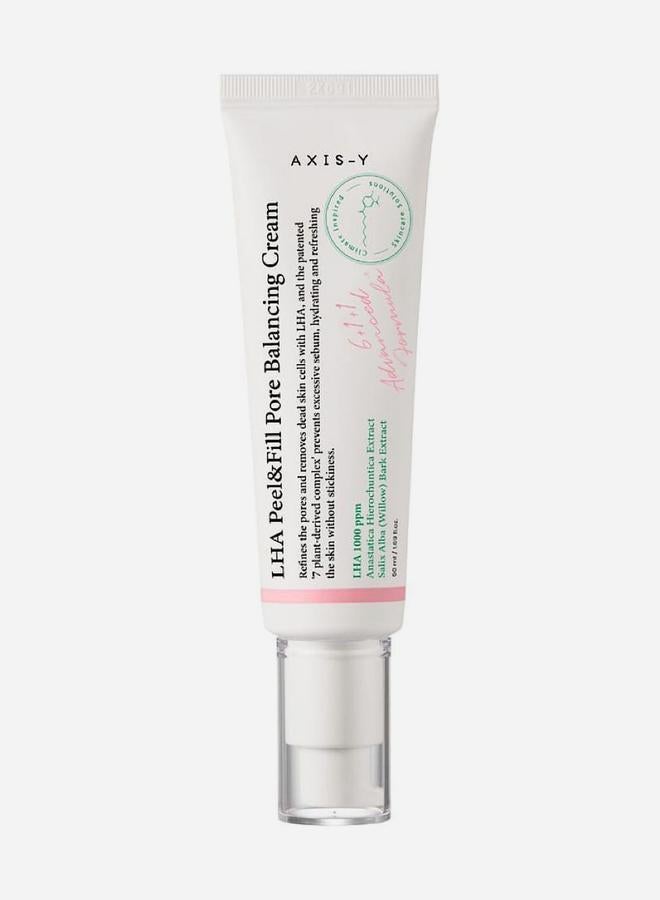 AXIS-Y LHA Peel & Fill Pore Balancing Cream, 50ml - Image 1