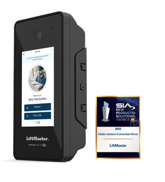 LiftMaster نظام الاتصال بالفيديو الذكي LiftMaster-S، شقق من 1-9 وحدة، فتح الباب عن بُعد، واي فاي أو إيثرنت، مقاوم للعوامل الجوية، مقاوم للصدمات، كاميرا رؤية ليلية مع تسجيلات، لوحة تحكم إدارية، جرس الباب، جرس الباب - Image 5