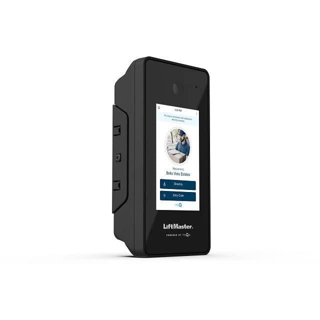 LiftMaster نظام الاتصال بالفيديو الذكي LiftMaster-S، شقق من 1-9 وحدة، فتح الباب عن بُعد، واي فاي أو إيثرنت، مقاوم للعوامل الجوية، مقاوم للصدمات، كاميرا رؤية ليلية مع تسجيلات، لوحة تحكم إدارية، جرس الباب، جرس الباب - Image 1
