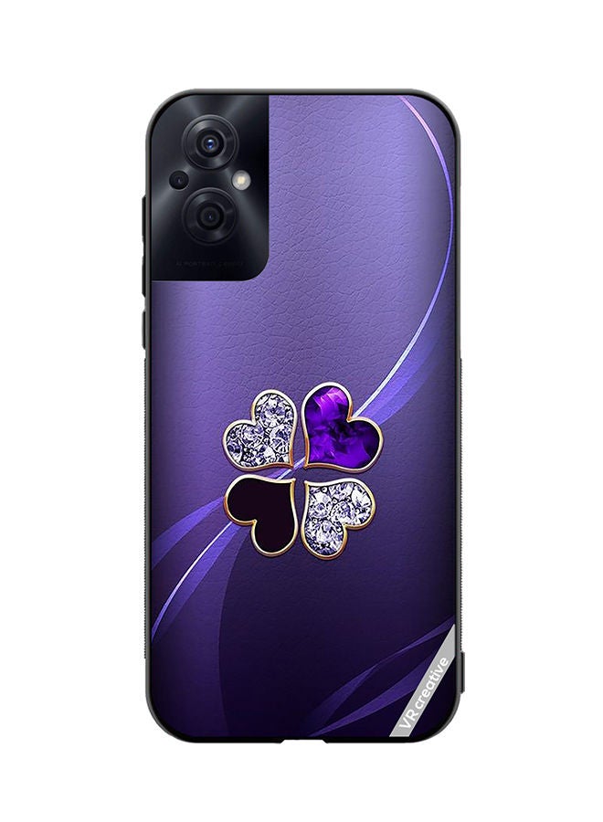 VR CREATIVE Protective Case Cover For Oppo Reno8 Z Heart Design Design Multicolour - Image 1