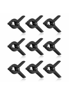 Selens 4.5 inch Heavy Duty Muslin Clamps Clips 9 Pack for Photo Studio Backdrops Backgrounds Woodworking  - Image 1