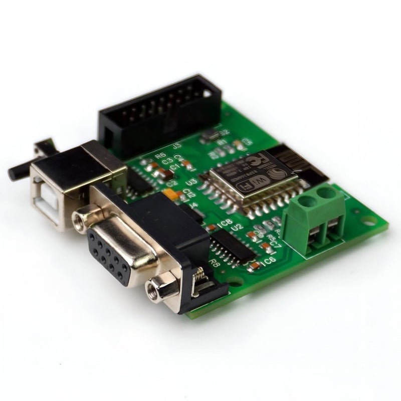 Industrial P10 LED Matrix Display Controller, WiFi-Configurable, RS232/USB Serial Input, 5V DC - Image 4