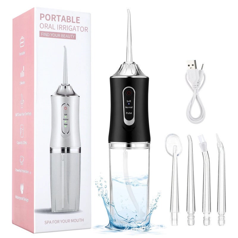 Portable Electric Water Flosser for Home Use - Dental Cleaning  Device