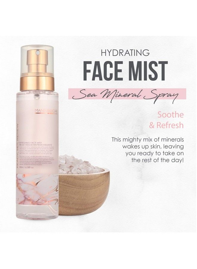 Manna Kadar Ready Set Renew Face Mist Cosmetics 6.08 Fl Oz Ultra Soothing And Refreshing Hydrating Facial Mist To Prep Skin Before Makeup And After To Set Or Revitalize Makeup - Image 4