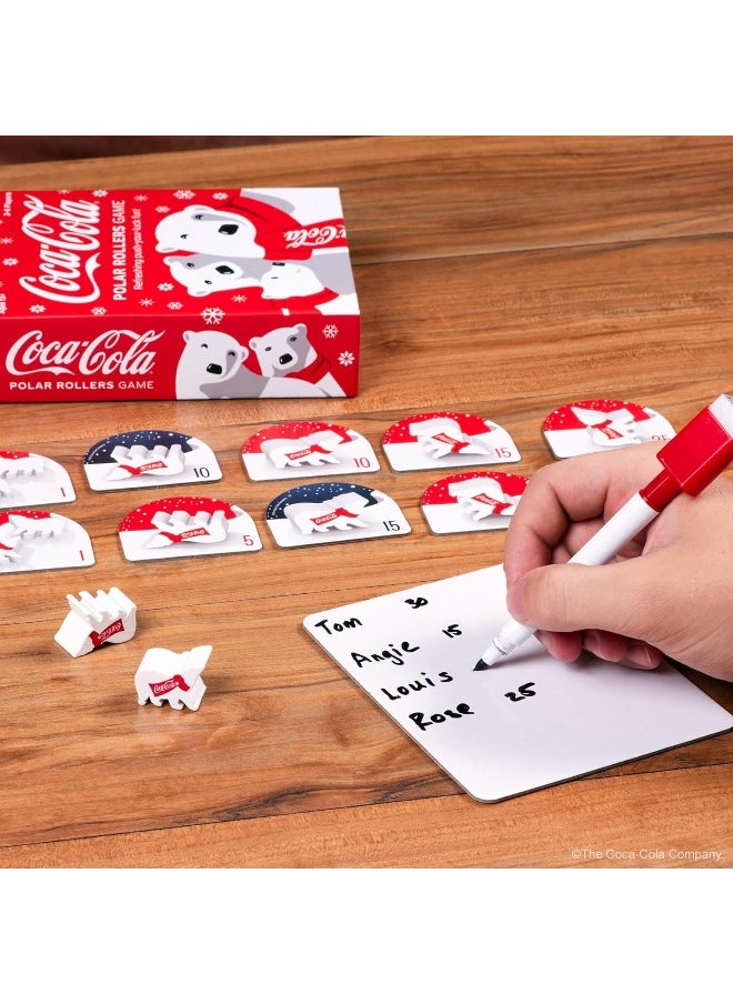 Funko - Funko Coca-Cola Polar Rollers Game for 2-6 Players - Image 1
