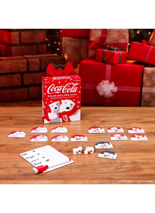 Funko - Funko Coca-Cola Polar Rollers Game for 2-6 Players - Image 1