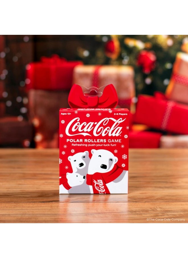 Funko - Funko Coca-Cola Polar Rollers Game for 2-6 Players - Image 1