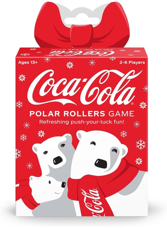 Funko - Funko Coca-Cola Polar Rollers Game for 2-6 Players - Image 1