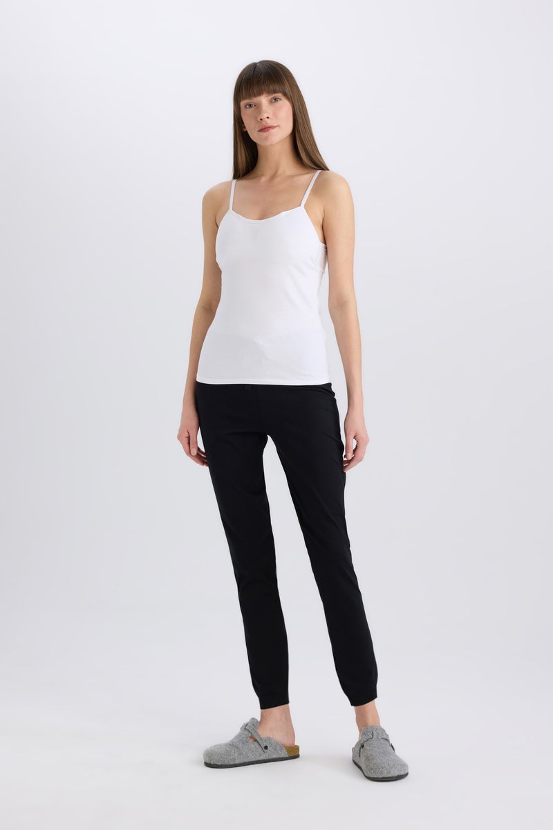 DeFacto Woman Fall in Love Rope Suspender Padded Cotton Undershirt - Image 2