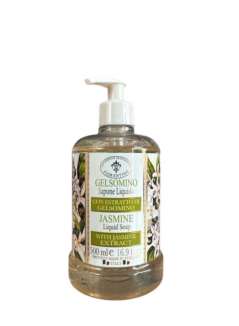SAPONIFICIO ARTIGIANALE FIORENTINO Jasmine Liquid Soap (500ml)