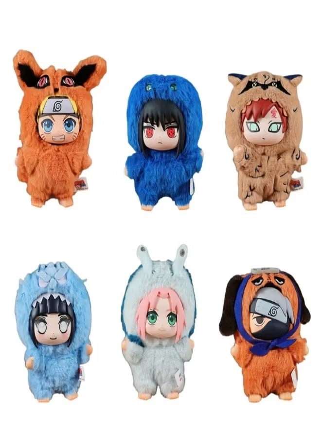 Naruto Top Toys Naruto Blind Box Anime Naruto Shippuden Doll Toys Cute Pendant Toys Kid Birthday Gifts